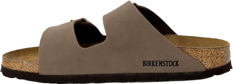 Birkenstock Brown Leather Flat Sandals