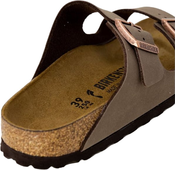 Birkenstock Brown Leather Flat Sandals