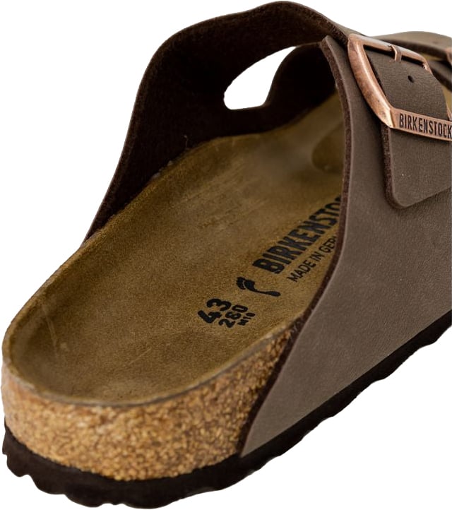 Birkenstock Brown Synthetic Flat Sandals