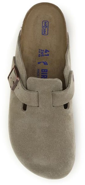 BIRKENSTOCK 1774 Beige Calf Leather Bos Taurus Mules