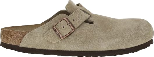 BIRKENSTOCK 1774 Beige Calf Leather Bos Taurus Mules