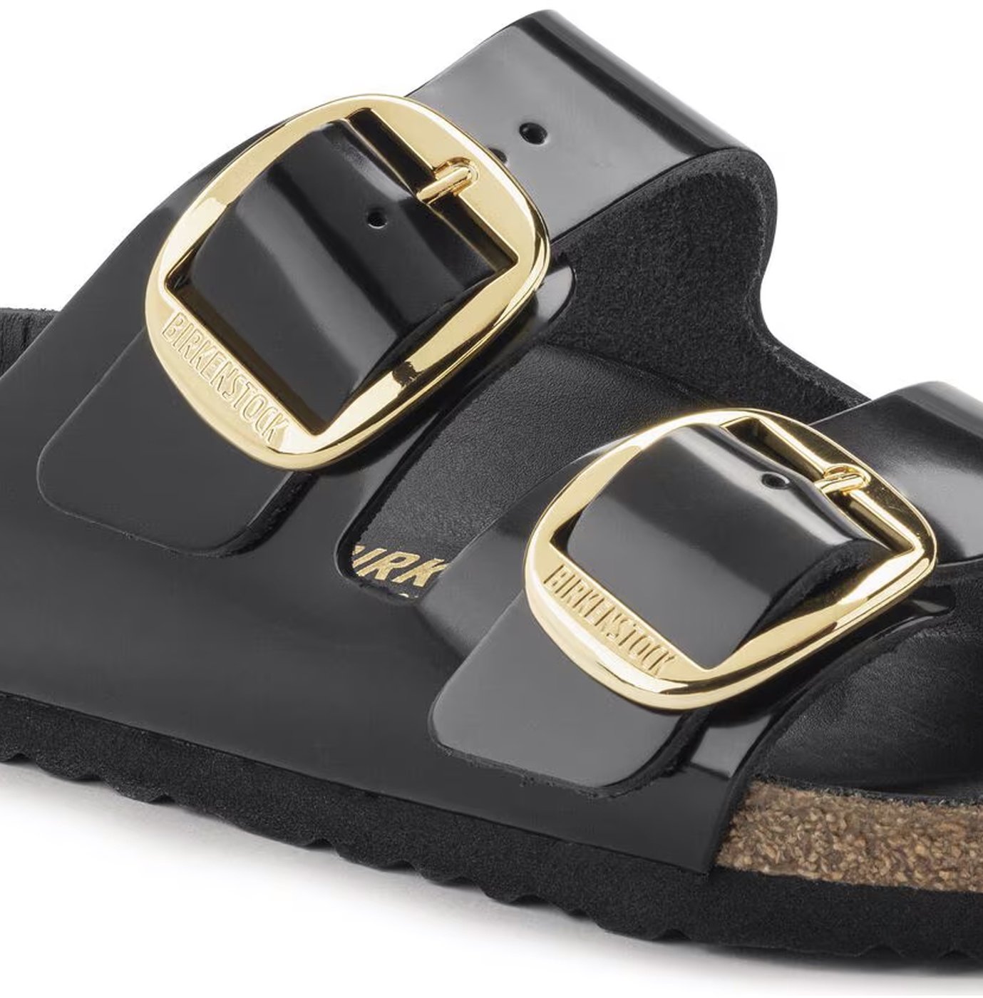 Big Buckle Arizona Slide Sandal