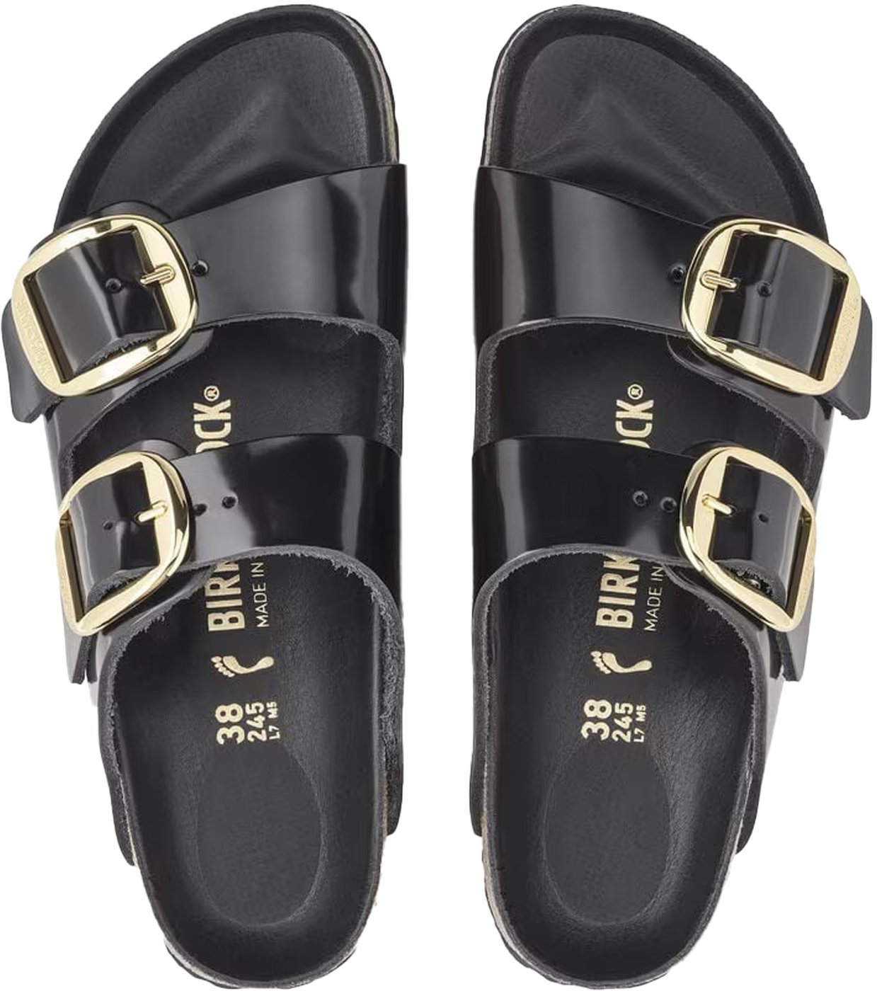 Big Buckle Arizona Slide Sandal