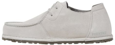 Birkenstock White Leather Slip-On Loafers