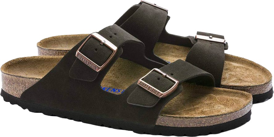 Ciabatta Arizona Suede Leather Mocca