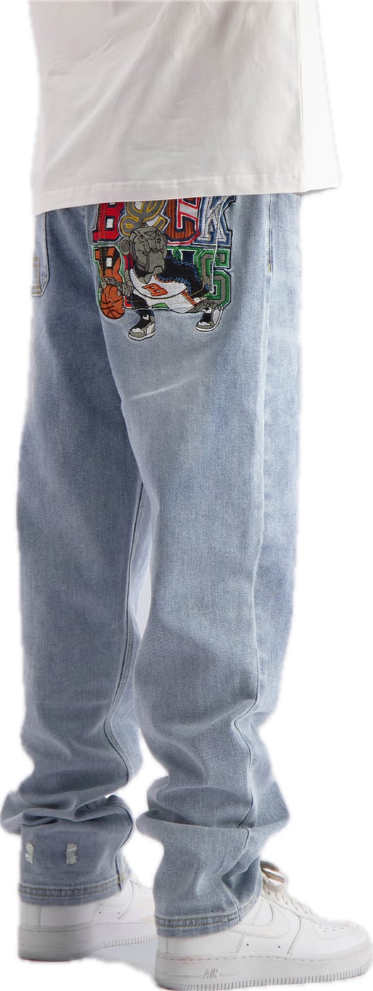 KIDS DRIBBLE STRAIGHT FIT DENIM