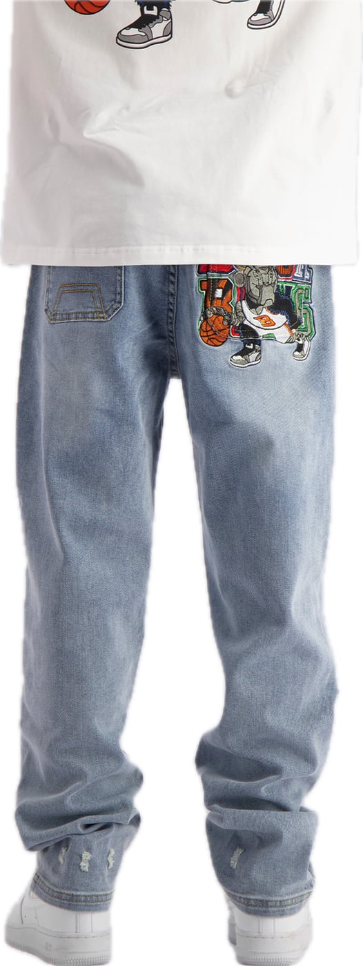 KIDS DRIBBLE STRAIGHT FIT DENIM