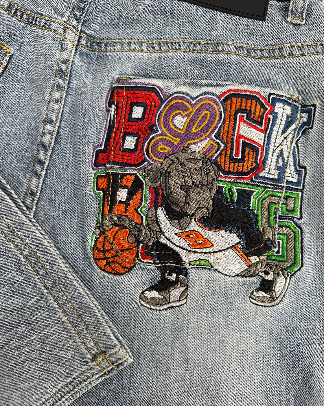 KIDS DRIBBLE STRAIGHT FIT DENIM