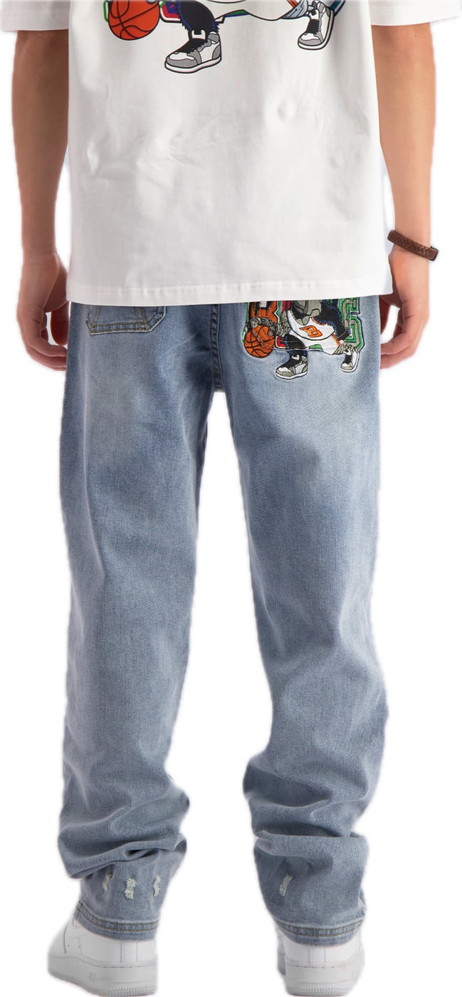 KIDS DRIBBLE STRAIGHT FIT DENIM