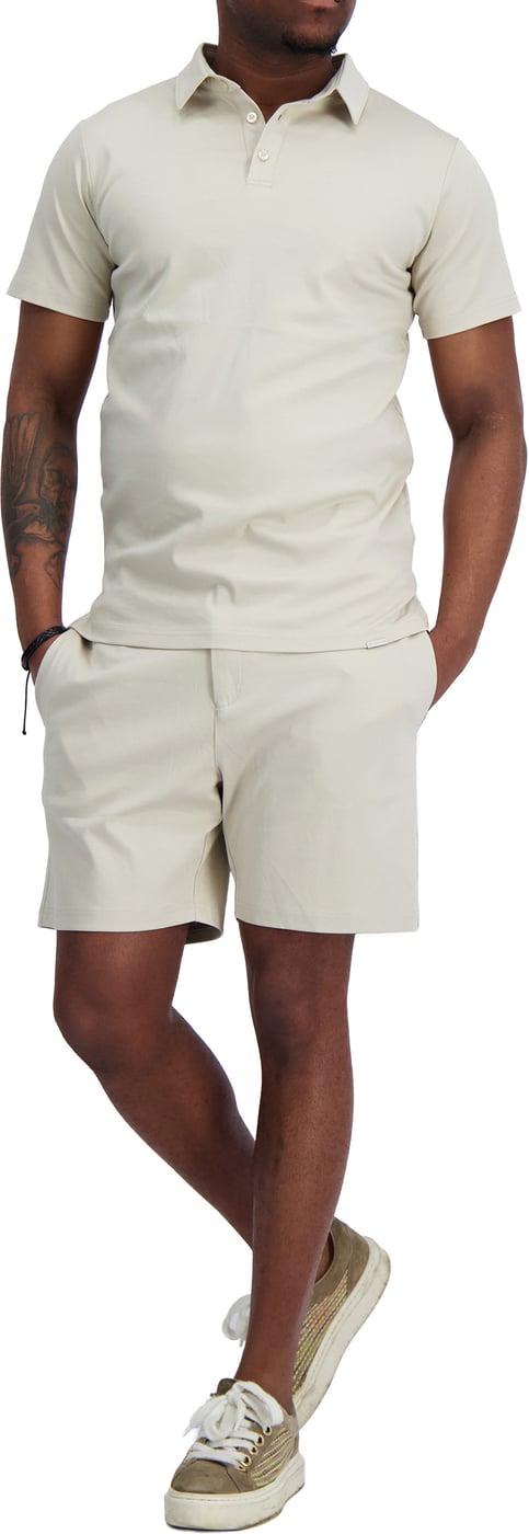 MERCERISED POLO TWINSET