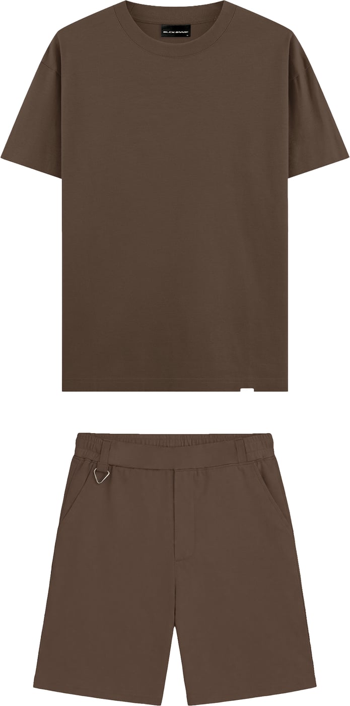 MERCERISED TEE TWINSET