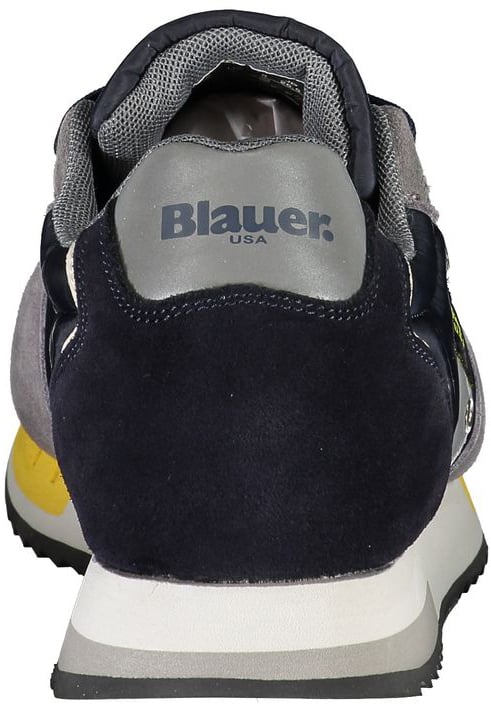 Blauer Blue Leather Men Sneaker
