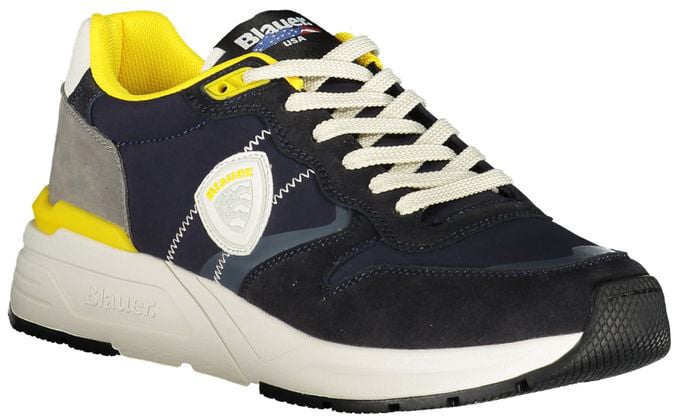 Blauer Blue Polyurethane Mens Sneaker