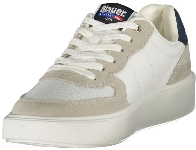 Blauer Bianco Polyurethane Men Sneaker