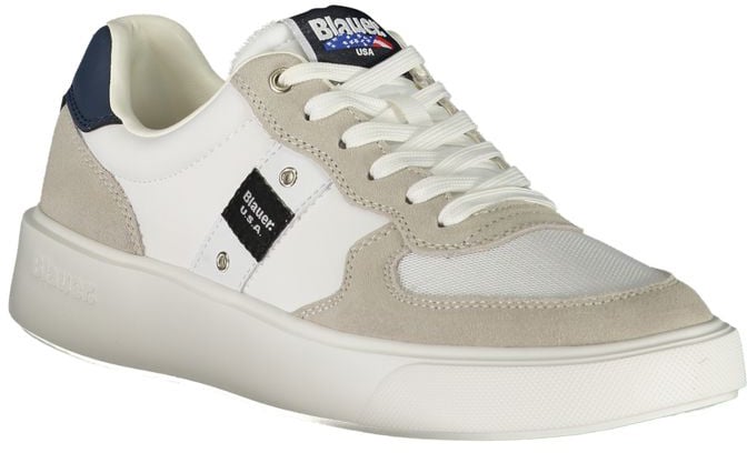 Blauer Bianco Polyurethane Men Sneaker