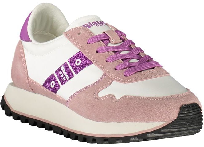 Blauer Bianco Polyurethane Women Sneaker