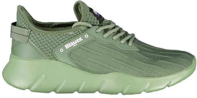 Blauer Verde Polyester Men Sneaker