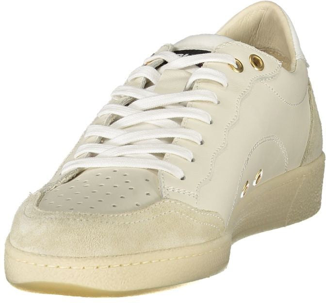 Blauer Bianco Poliuretano Uomo Sneaker