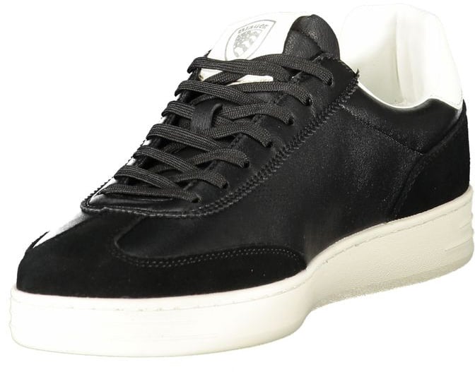 Blauer Black Polyurethane Men's Sneaker