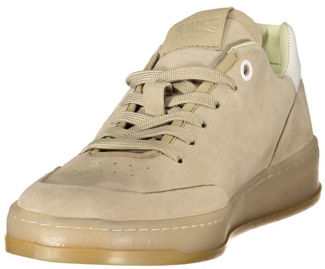 Blauer Beige Leather Men's Sneaker