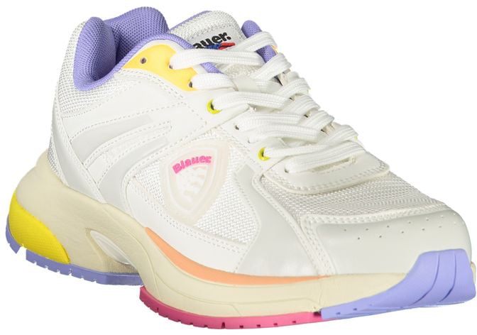 Blauer Bianco Polyurethane Women Sneaker