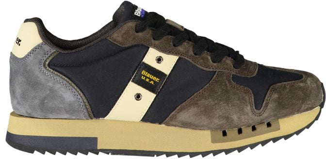 Blauer Blue Polyurethane Men Sneaker
