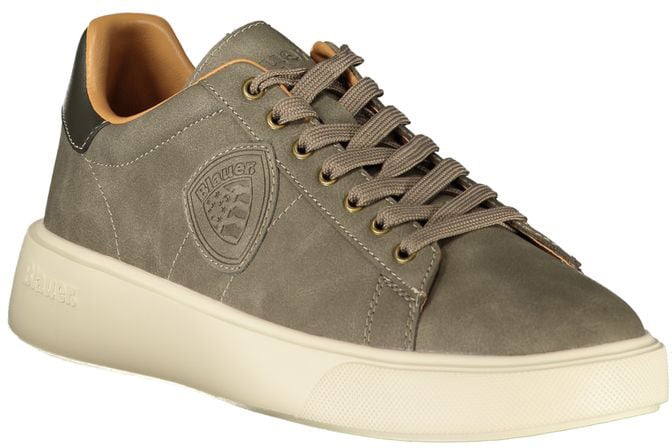 Blauer Grigio Polyurethane Men Sneaker