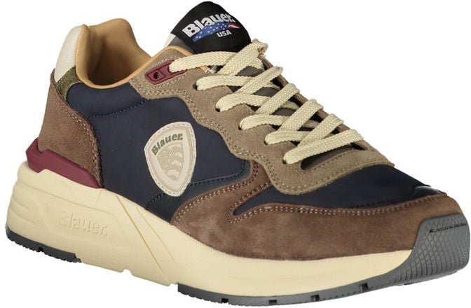 Blauer Blue Polyurethane Men Sneaker