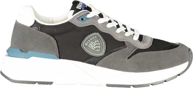 Blauer Nero Polyurethane Men Sneaker