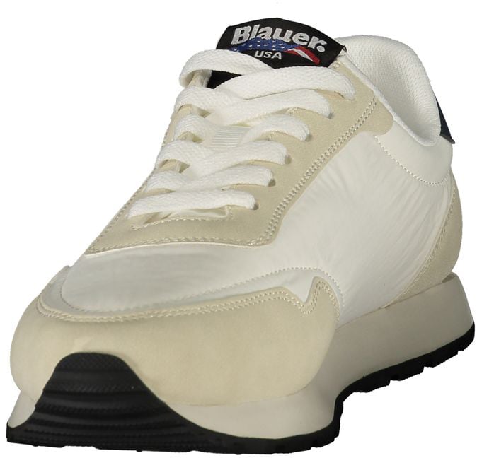 Blauer Bianco Polyester Men's Sneaker