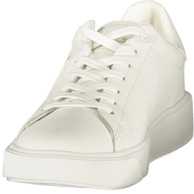 Blauer White Polyurethane Men's Sneaker