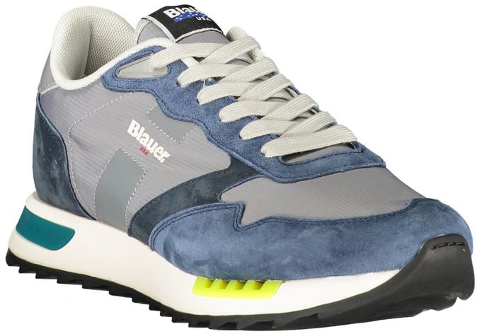 Blauer Blue Polyester Men's Sneaker