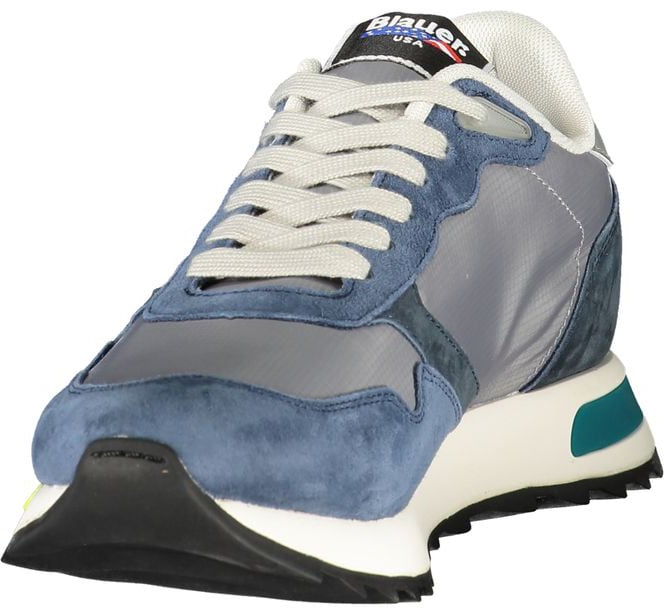 Blauer Blue Polyester Men's Sneaker
