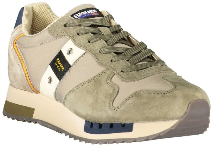 Blauer Verde Poliuretano Uomo Sneaker
