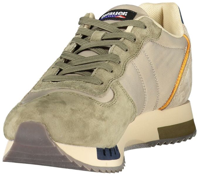 Blauer Verde Poliuretano Uomo Sneaker