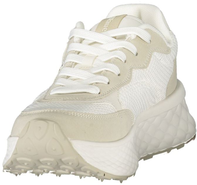 Blauer White Polyurethane Women Sneaker