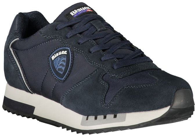 Blauer Blue Polyurethane Men Sneaker