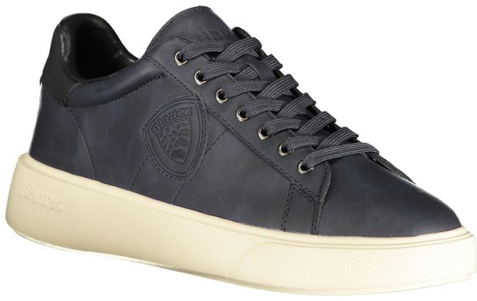 Blauer Blue Polyurethane Men's Sneaker