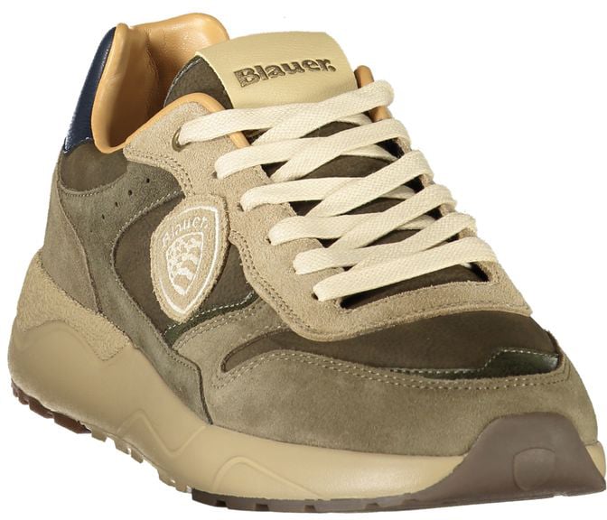 Blauer Green Polyurethane Men's Sneaker