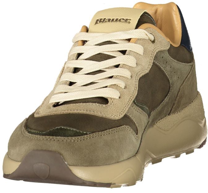 Blauer Green Polyurethane Men's Sneaker