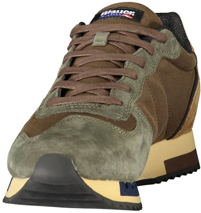 Blauer Brown Polyurethane Men's Sneaker
