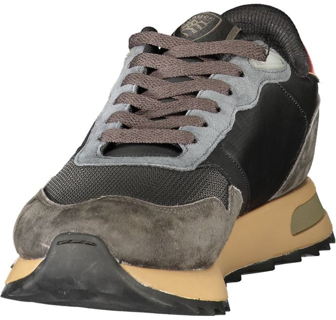 Blauer Nero Polyurethane Uomo Sneaker