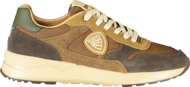 Blauer Brown Polyurethane Men's Sneaker