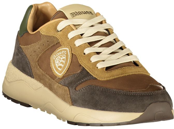 Blauer Brown Polyurethane Men's Sneaker