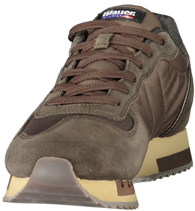 Blauer Brown Fabric Men's Sneaker
