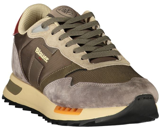 Blauer Green Polyurethane Men's Sneaker