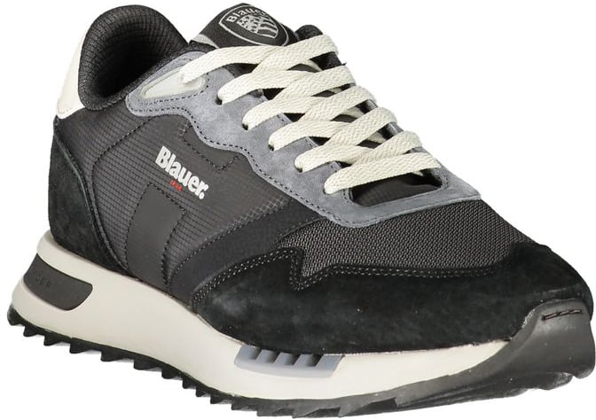 Blauer Nero Poliuretano Uomo Sneaker