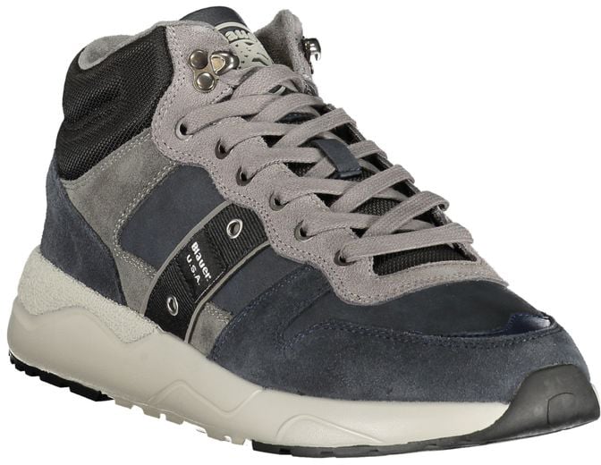 Blauer Blue Polyurethane Men's Sneaker