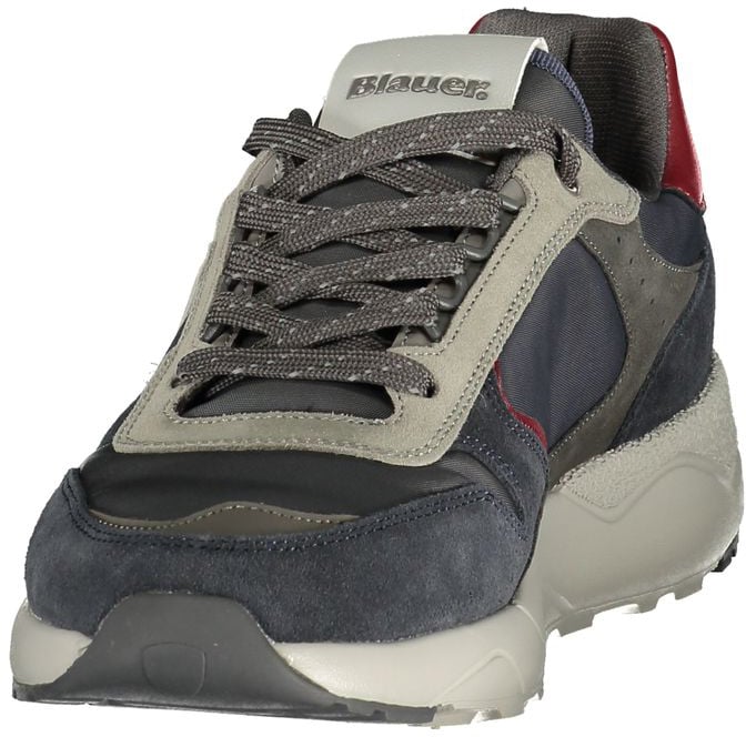 Blauer Blue Polyester Men's Sneaker