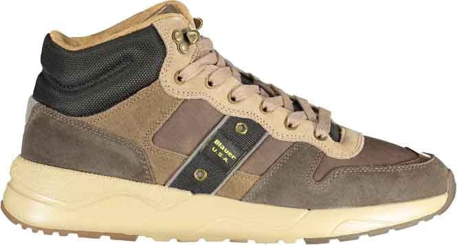 Blauer Brown Polyester Athletic Sneakers
